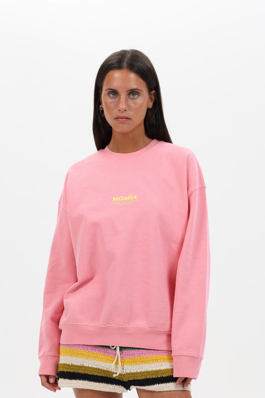 SUDADERA ROSA/BEIGE "MOAÑA"