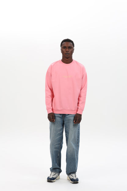 SUDADERA ROSA/BEIGE "O GROVE"