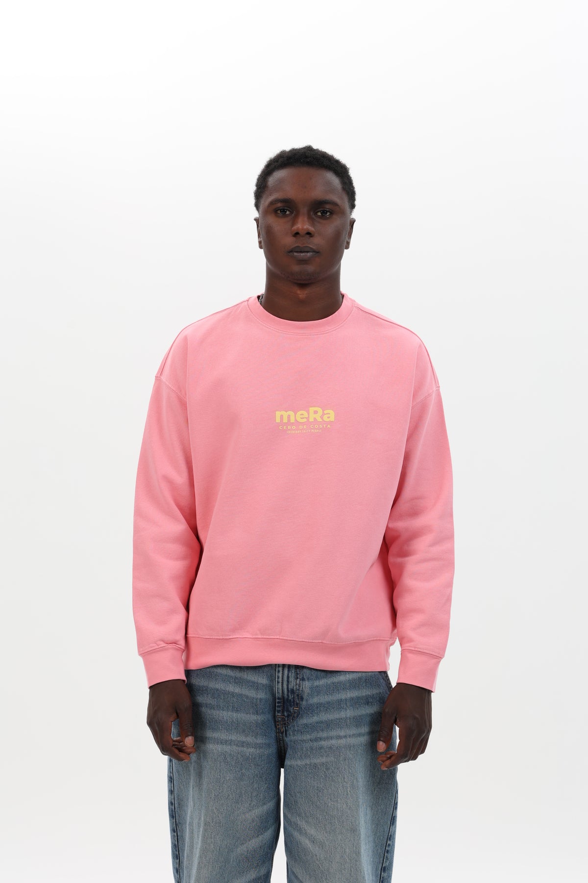 SUDADERA ROSA/BEIGE "MERA"