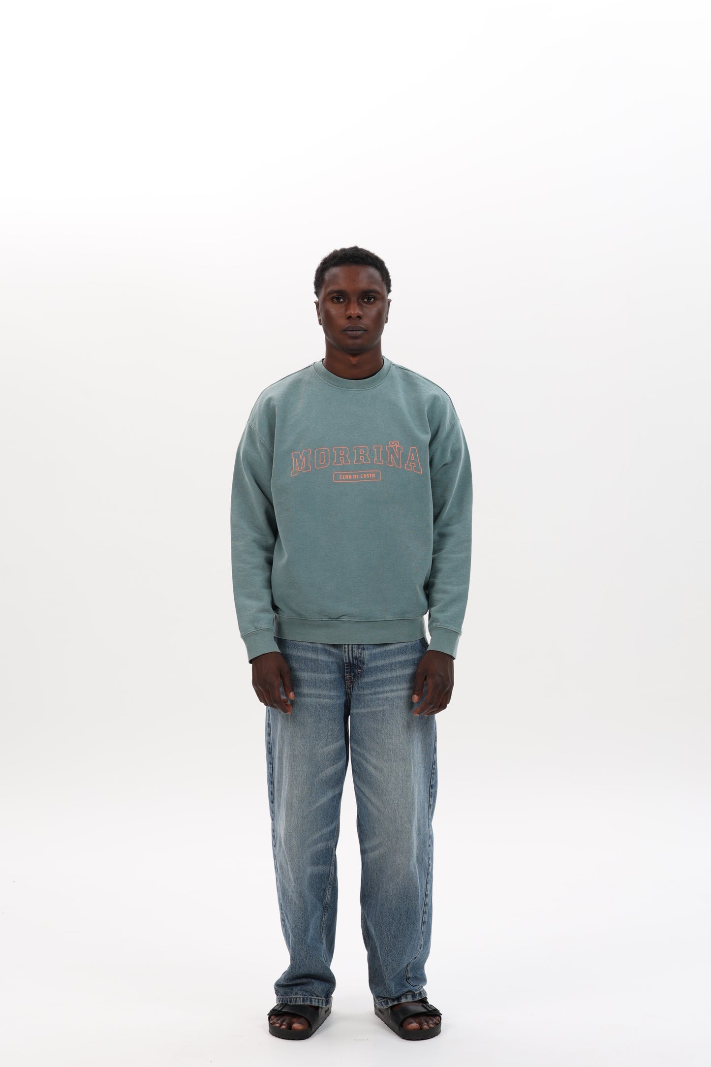 SUDADERA VERDE/ROSA "MORRIÑA"