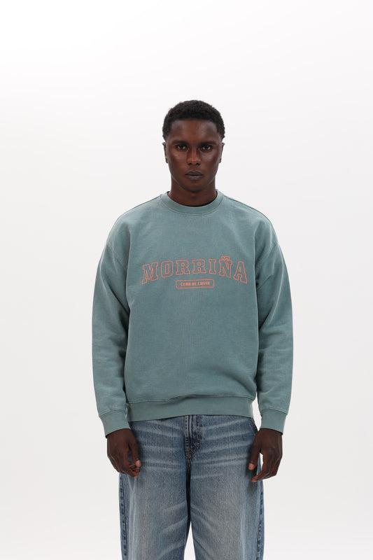 SUDADERA VERDE/ROSA "MORRIÑA"