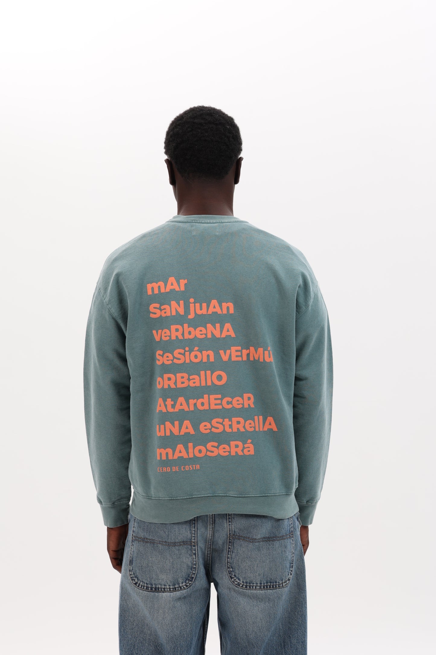 SUDADERA VERDE/ROSA "MORRIÑA"