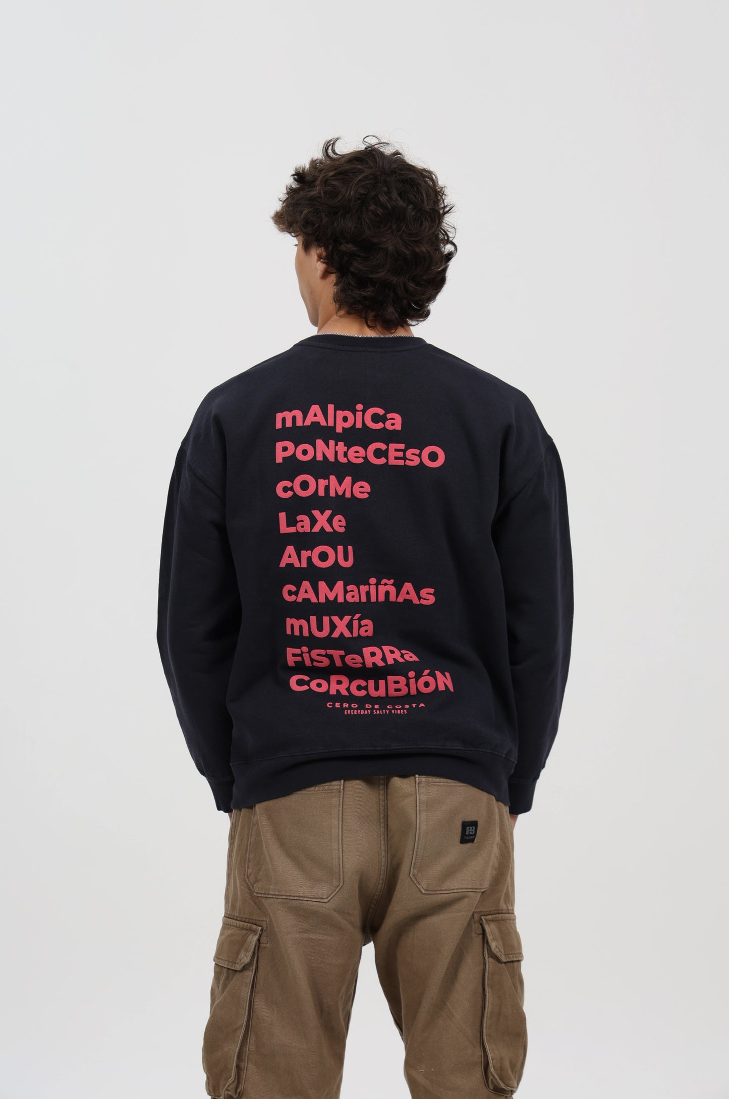 SUDADERA ANTRACITA-O/QUISQUILLA "OS FAROS"
