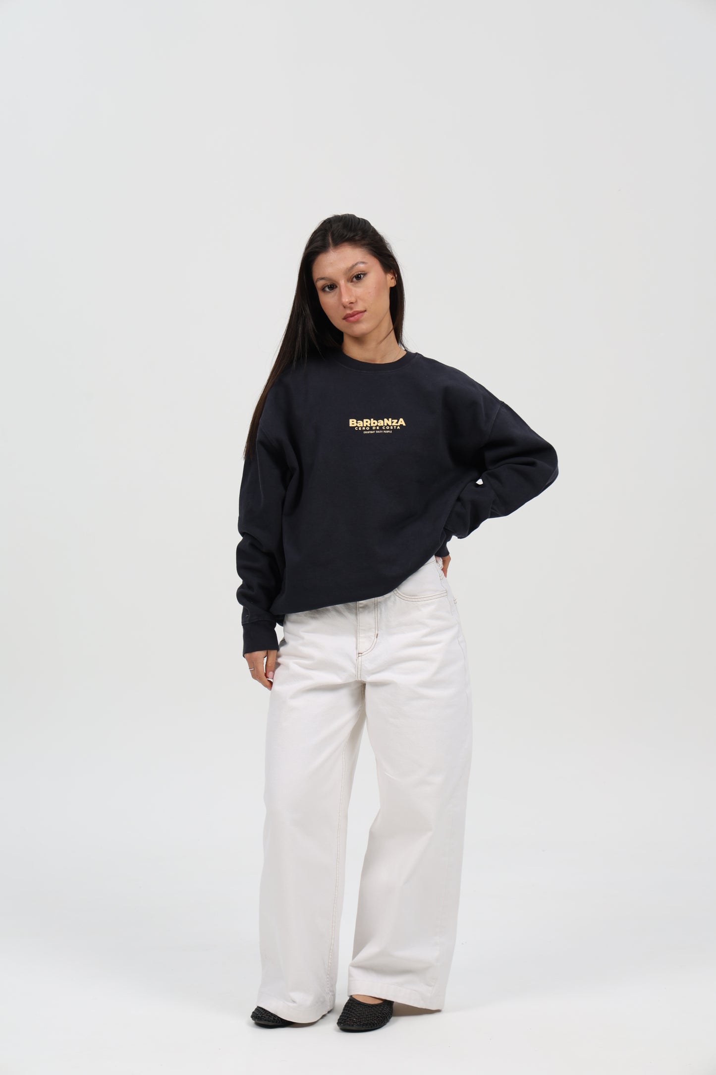 SUDADERA ANTRACITA-O/BEIGE "BARBANZA"
