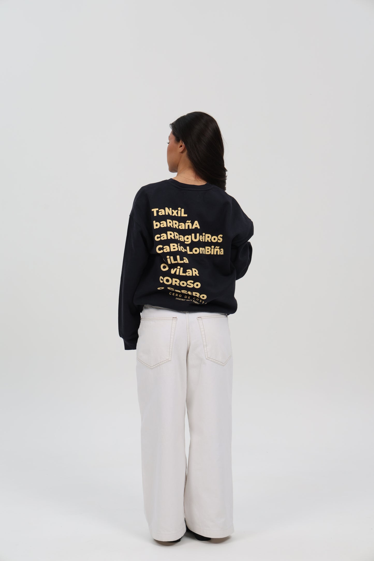 SUDADERA ANTRACITA-O/BEIGE "BARBANZA"