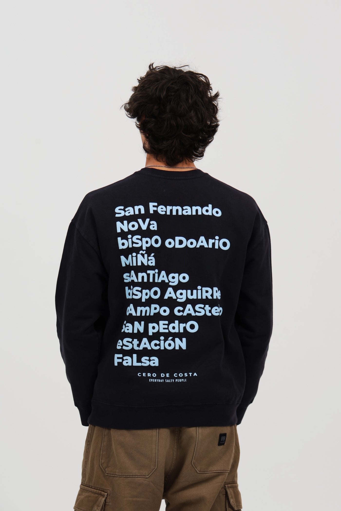 SUDADERA ANTRACITA-O/CELESTE "LUGO CIDADE ROMANA"