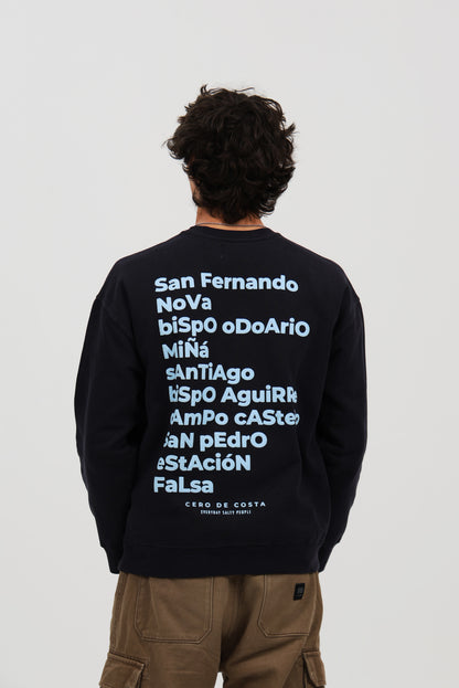 SUDADERA ANTRACITA-O/CELESTE "LUGO CIDADE ROMANA"