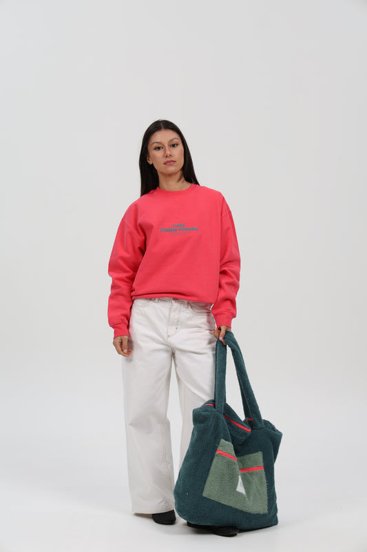 SUDADERA FRESA/AZUL "LUGO CIDADE ROMANA"