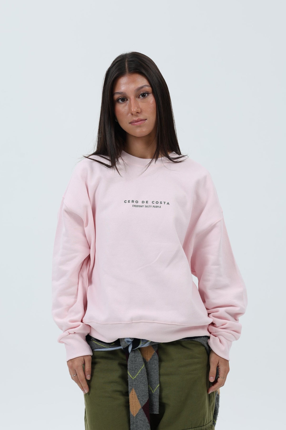 SUDADERA ROSA/MENTA "VILAGARCÍA" CORTA – foto 3