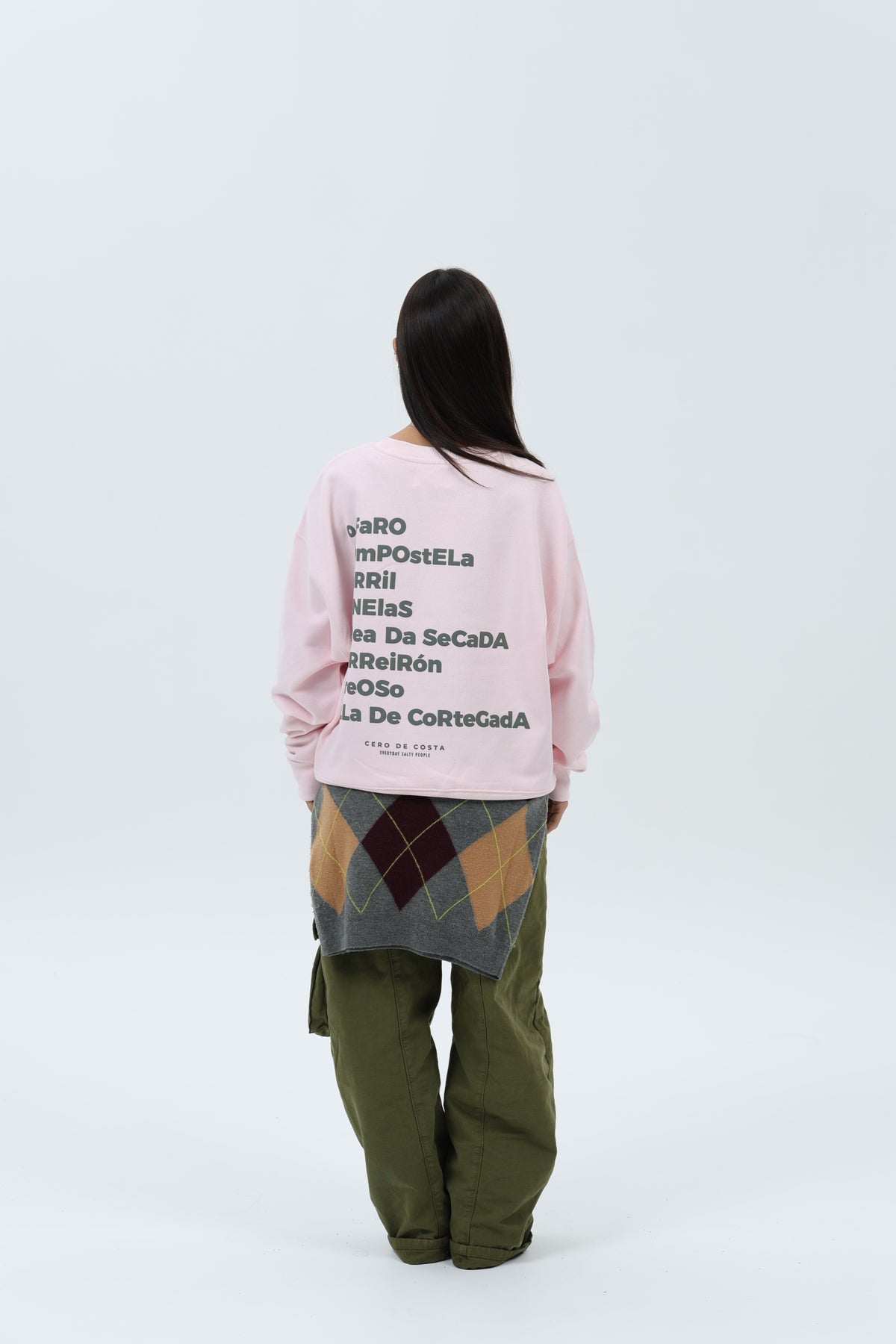SUDADERA ROSA/MENTA "VILAGARCÍA" CORTA – foto 2