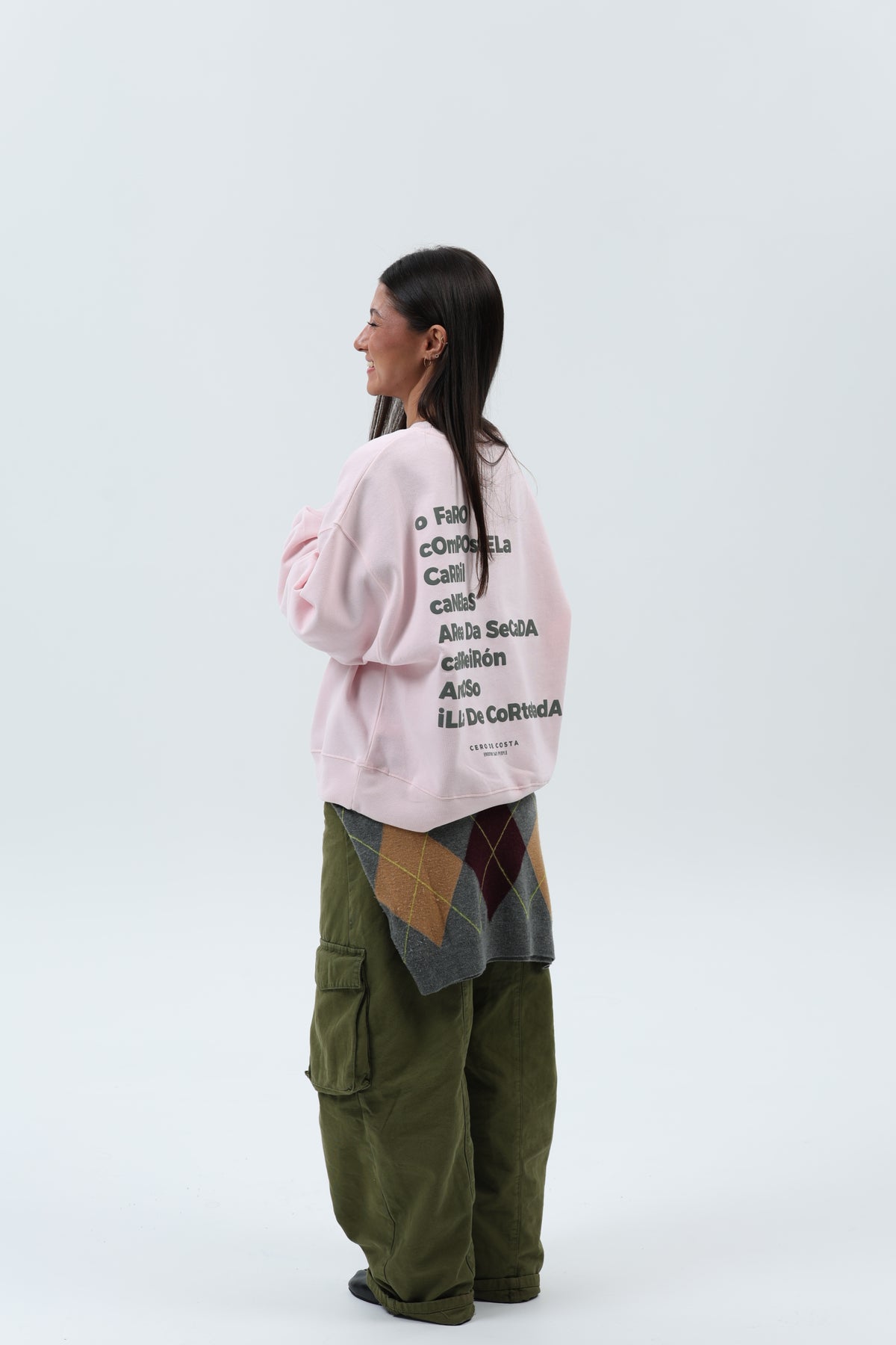SUDADERA ROSA/MENTA "VILAGARCÍA" CORTA – foto 5