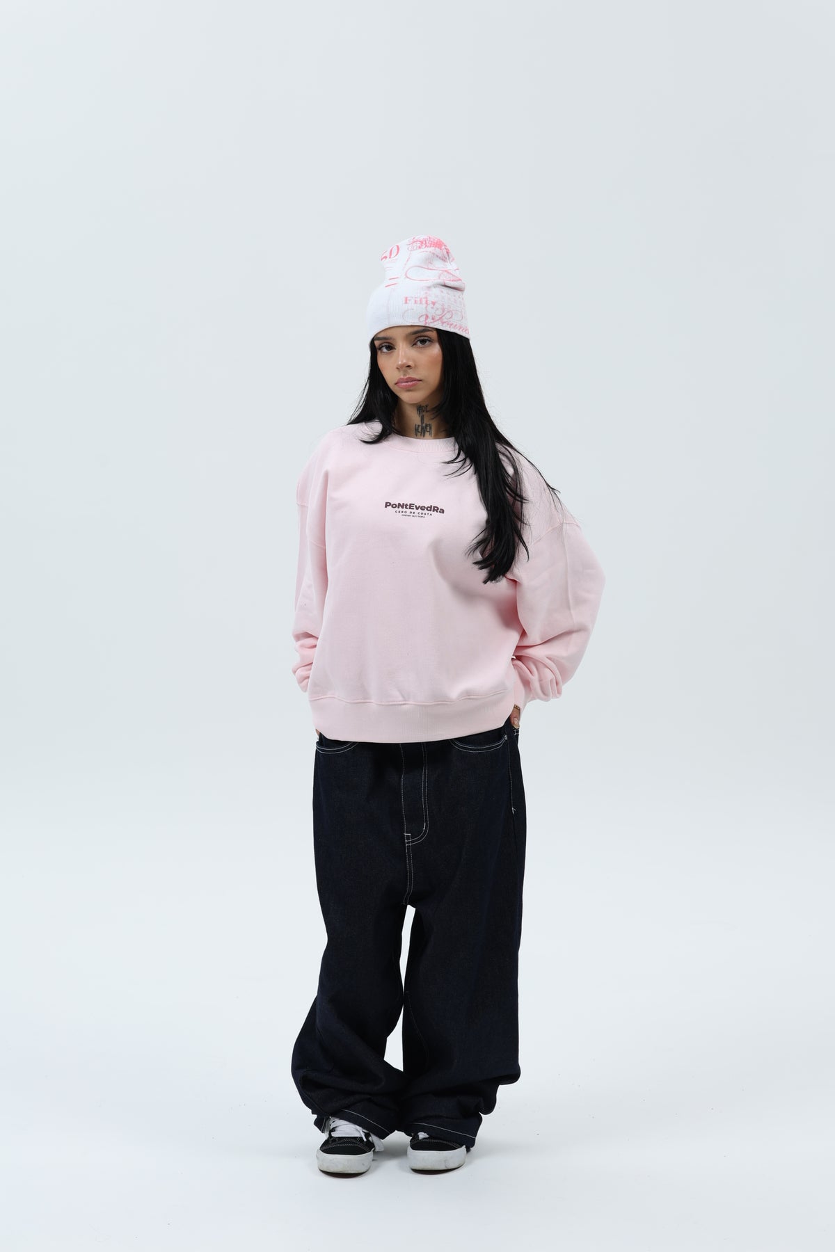 SUDADERA ROSA/BERENJENA "PONTEVEDRA CIUDAD" CORTA