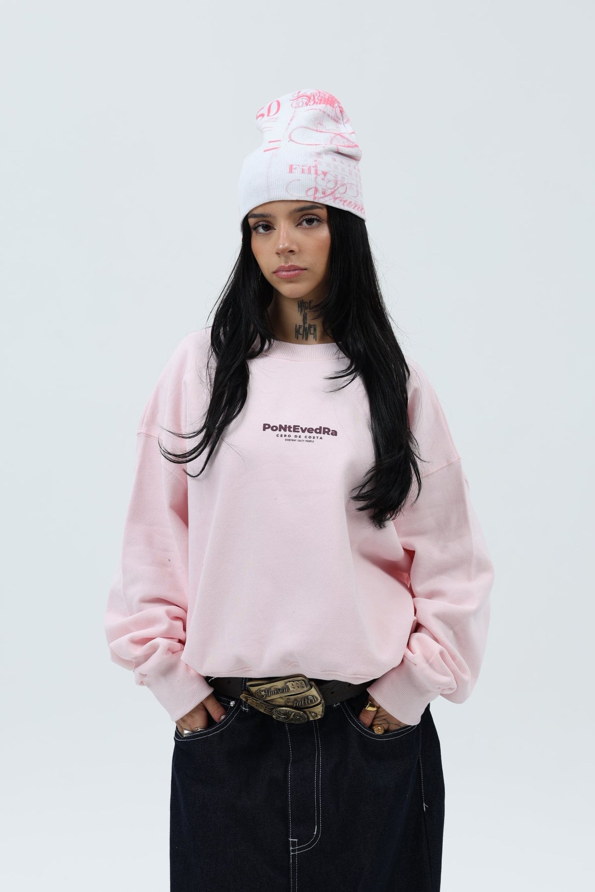 SUDADERA ROSA/BERENJENA "PONTEVEDRA CIUDAD" CORTA