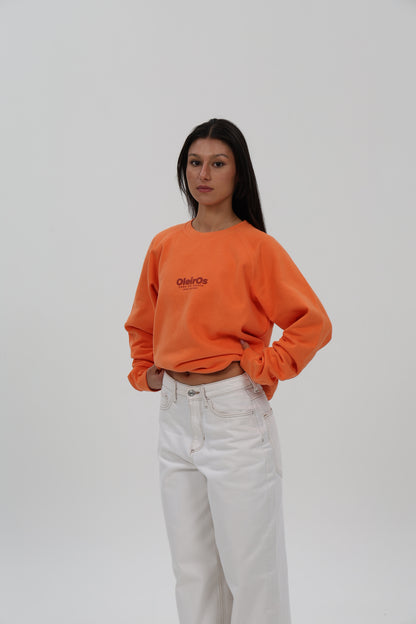 SUDADERA CORAL/ROJO "OLEIROS"