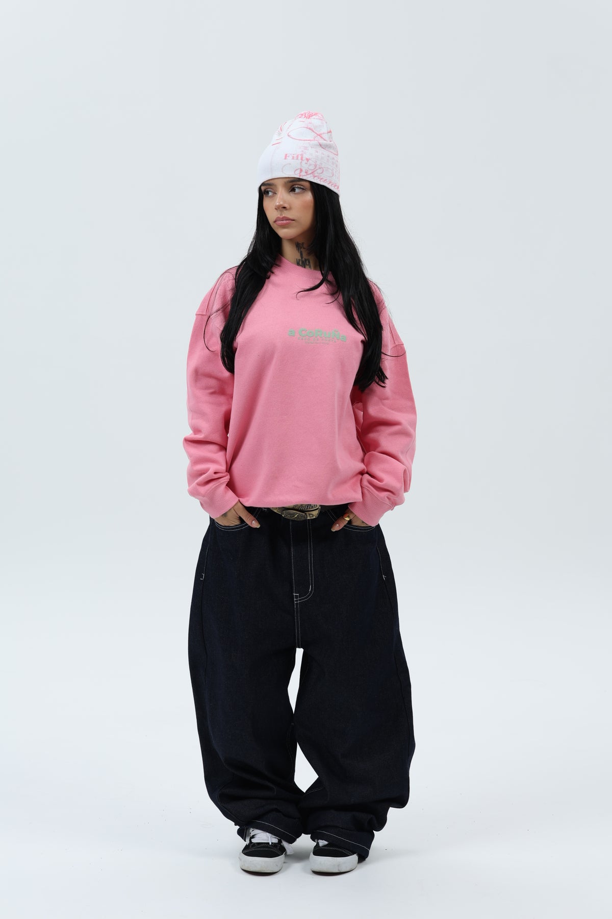 SUDADERA FUCSIA/MENTA "A CORUÑA"