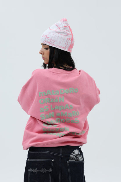 SUDADERA FUCSIA/MENTA "A CORUÑA"