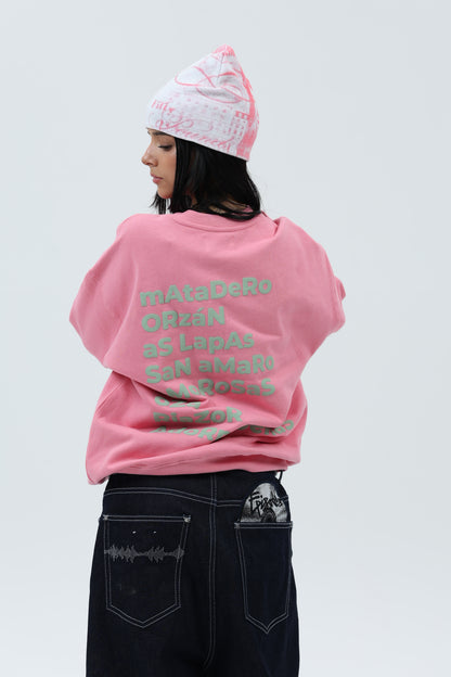 SUDADERA FUCSIA/MENTA "A CORUÑA"