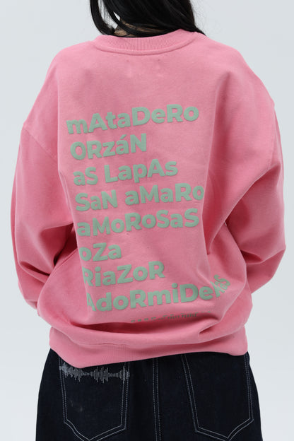 SUDADERA FUCSIA/MENTA "A CORUÑA"