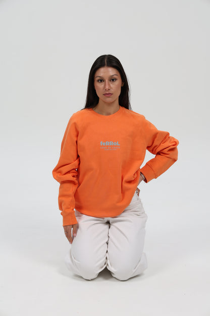 SUDADERA CORAL/CELESTE "FERROL"