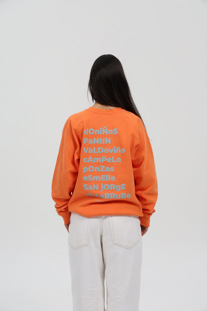 SUDADERA CORAL/CELESTE "FERROL"