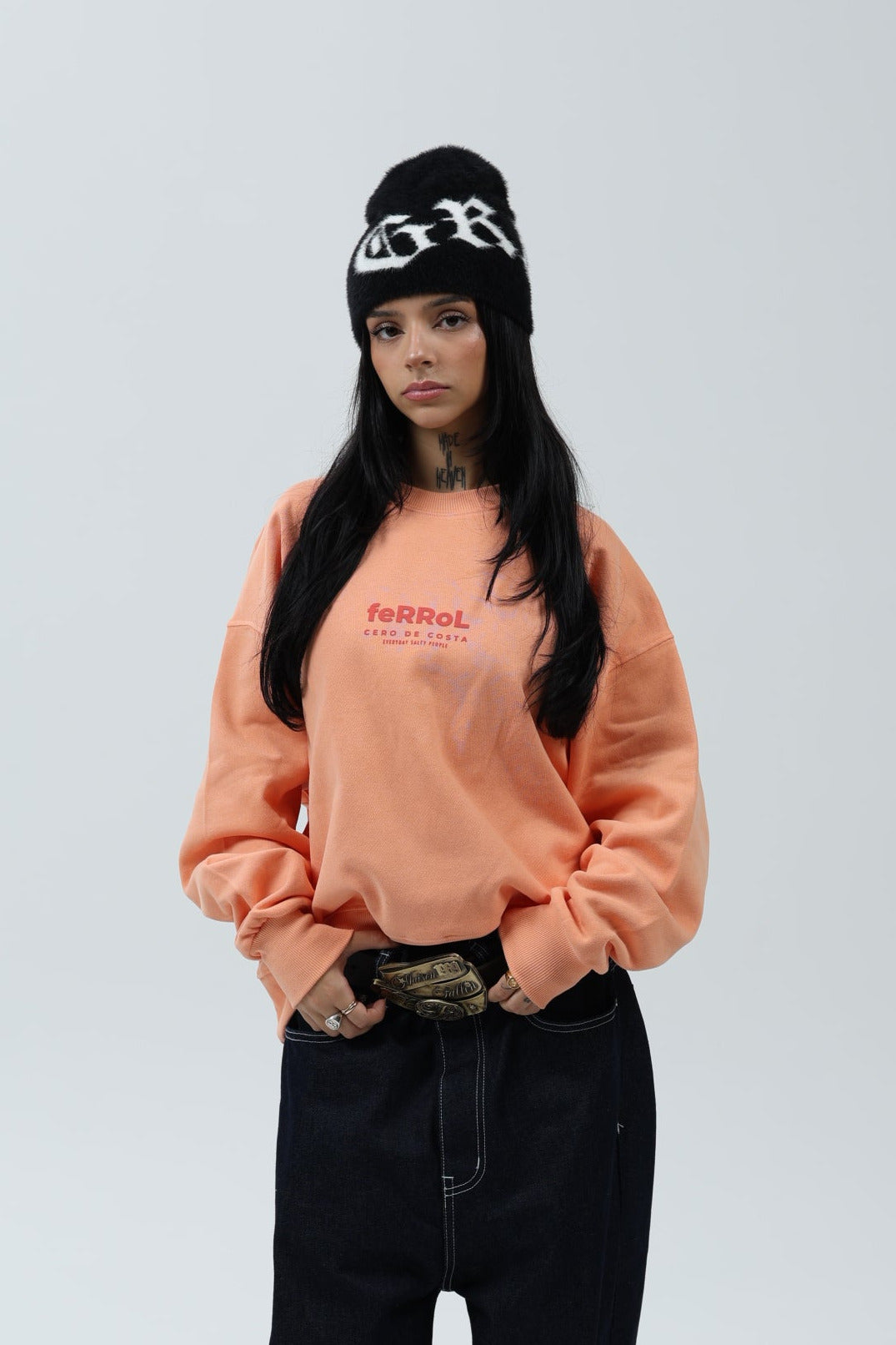 SUDADERA CORAL/ROJO"FERROL" CORTA