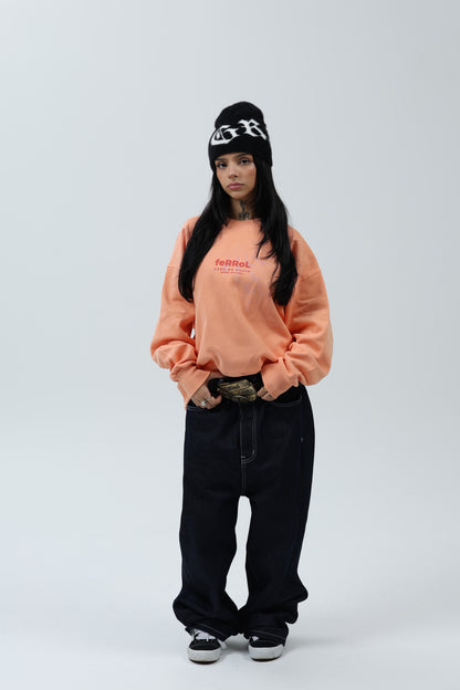 SUDADERA CORAL/ROJO"FERROL" CORTA