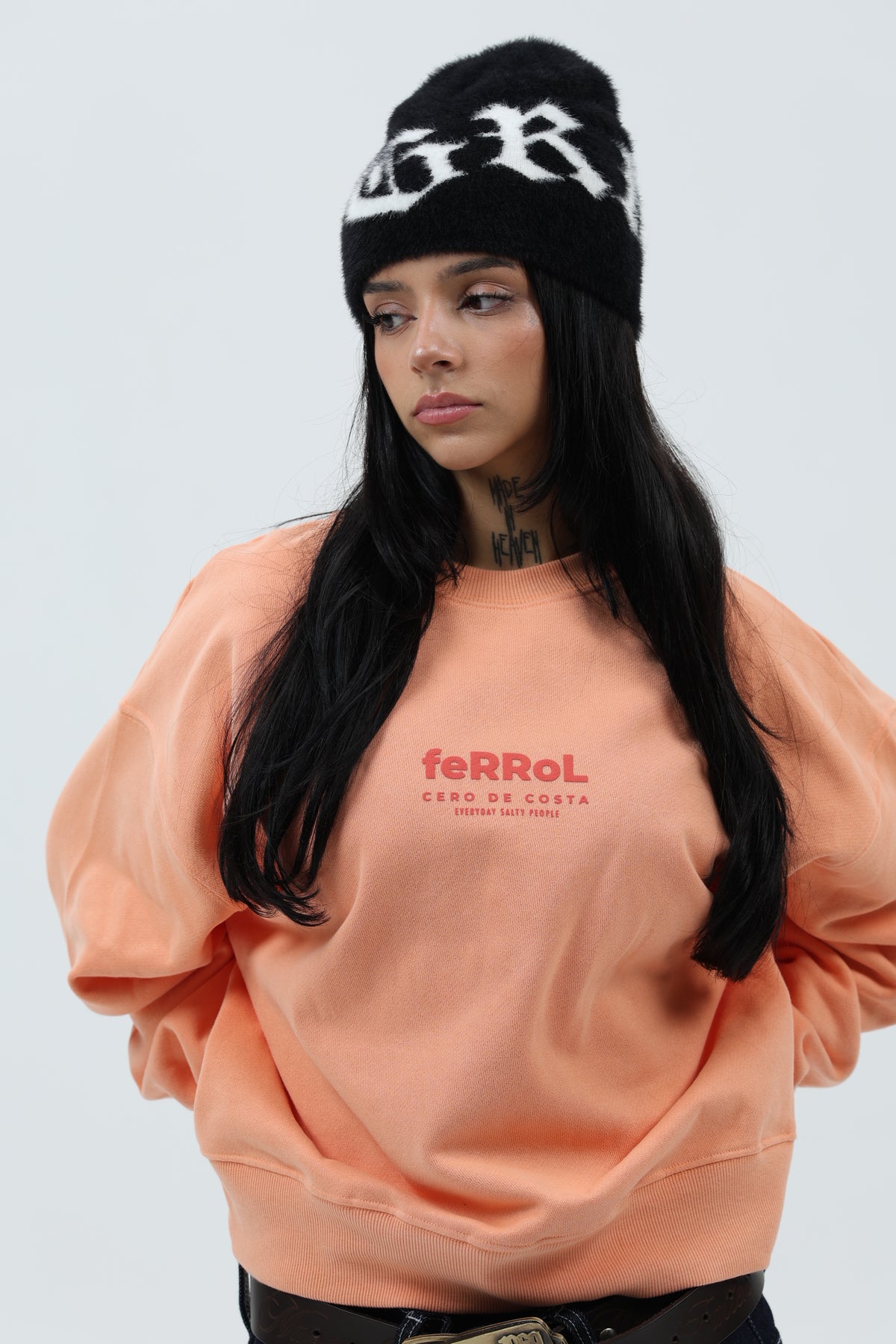 SUDADERA CORAL/ROJO"FERROL" CORTA