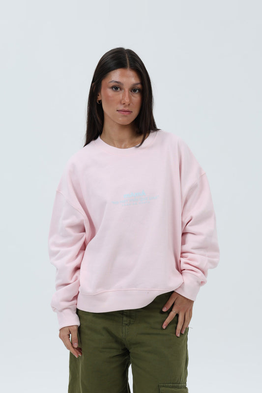 SUDADERA ROSA/CELESTE "MAMÁ" CORTA