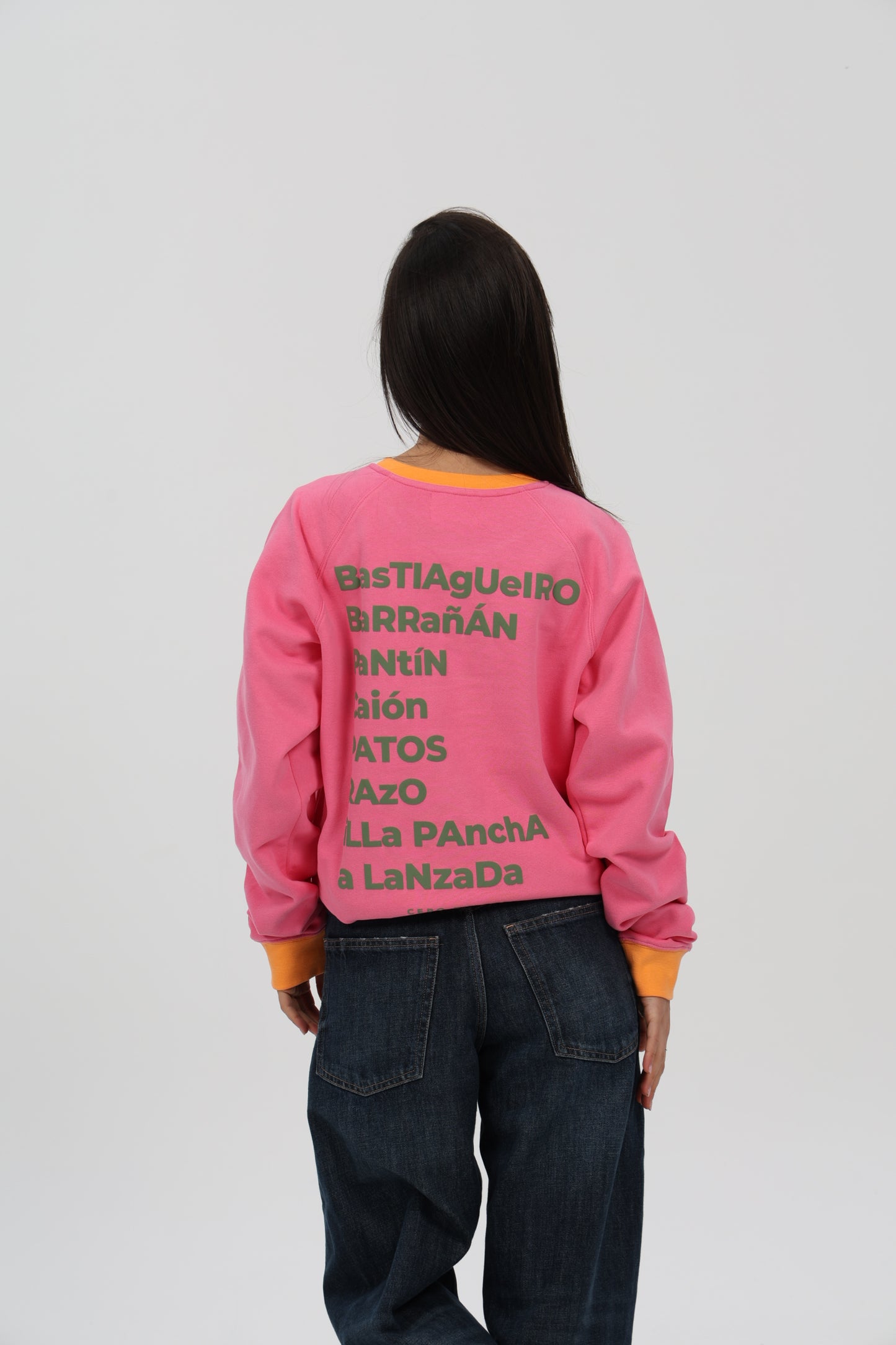 SUDADERA FUCSIA-RIPN/VERDE "PLAYAS SURF"