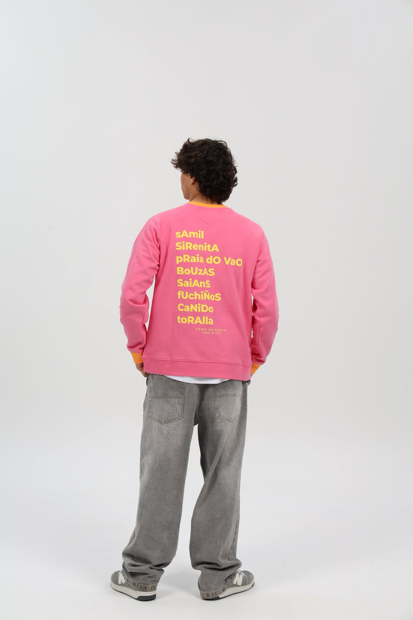 SUDADERA FUCSIA-RIPN/AMARILLO "VIGO"