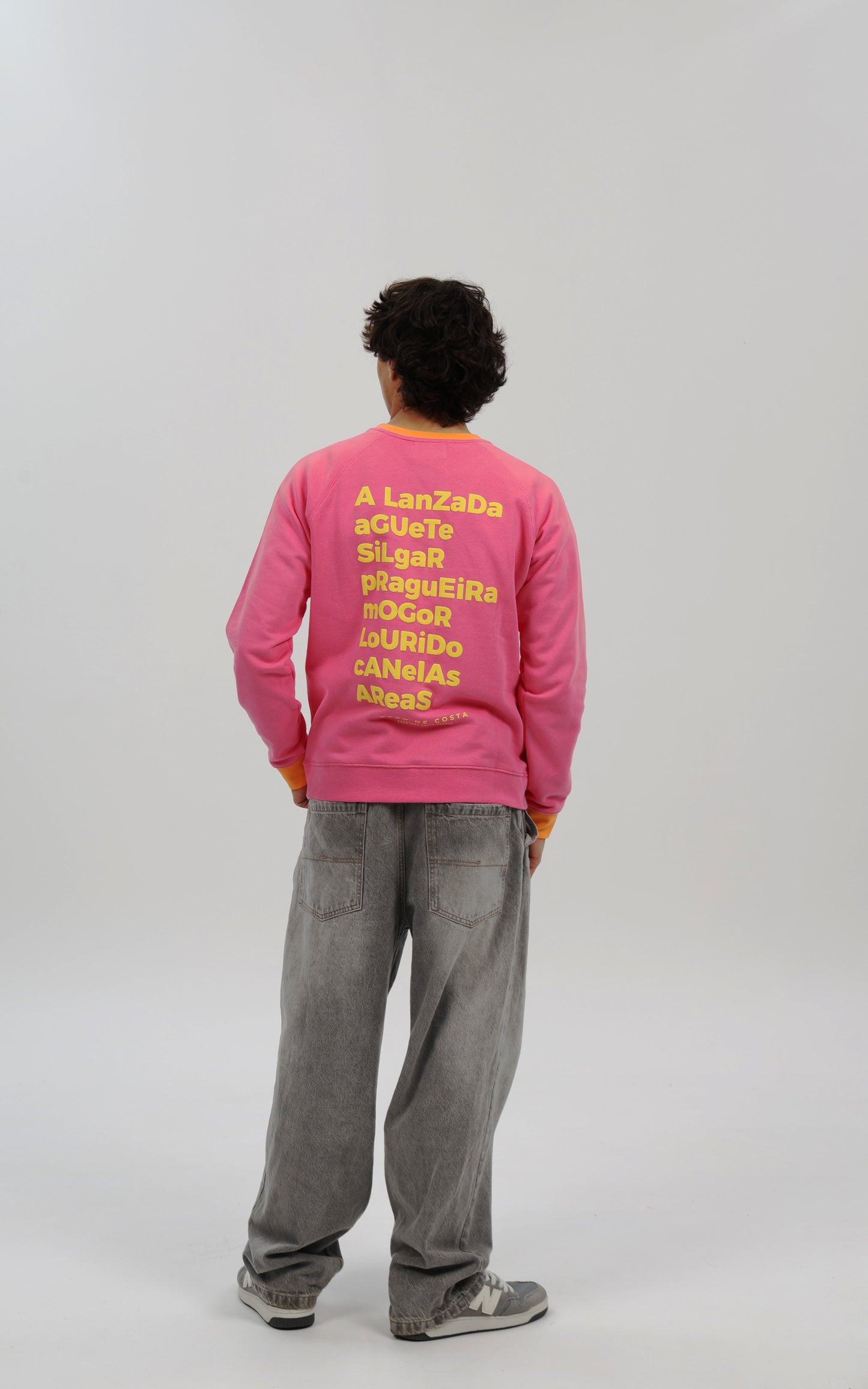 SUDADERA FUCSIA-RIPN/AMARILLO "PONTEVEDRA"
