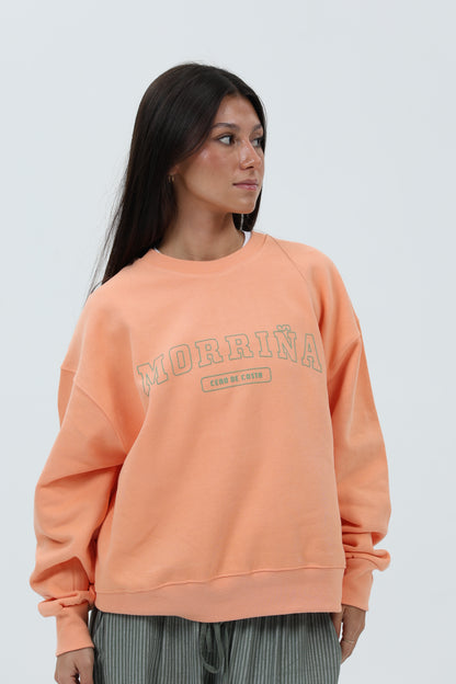 SUDADERA CORAL/VERDE "MORRIÑA" CORTA – foto 5