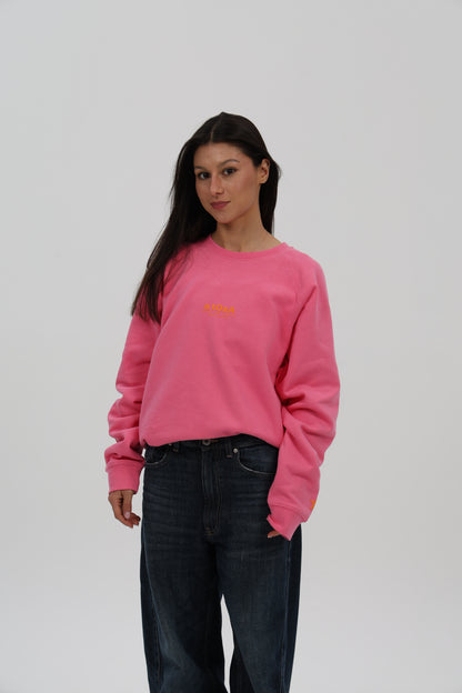 SUDADERA FUCSIA/NARANJA "ILLA DA TOXA"