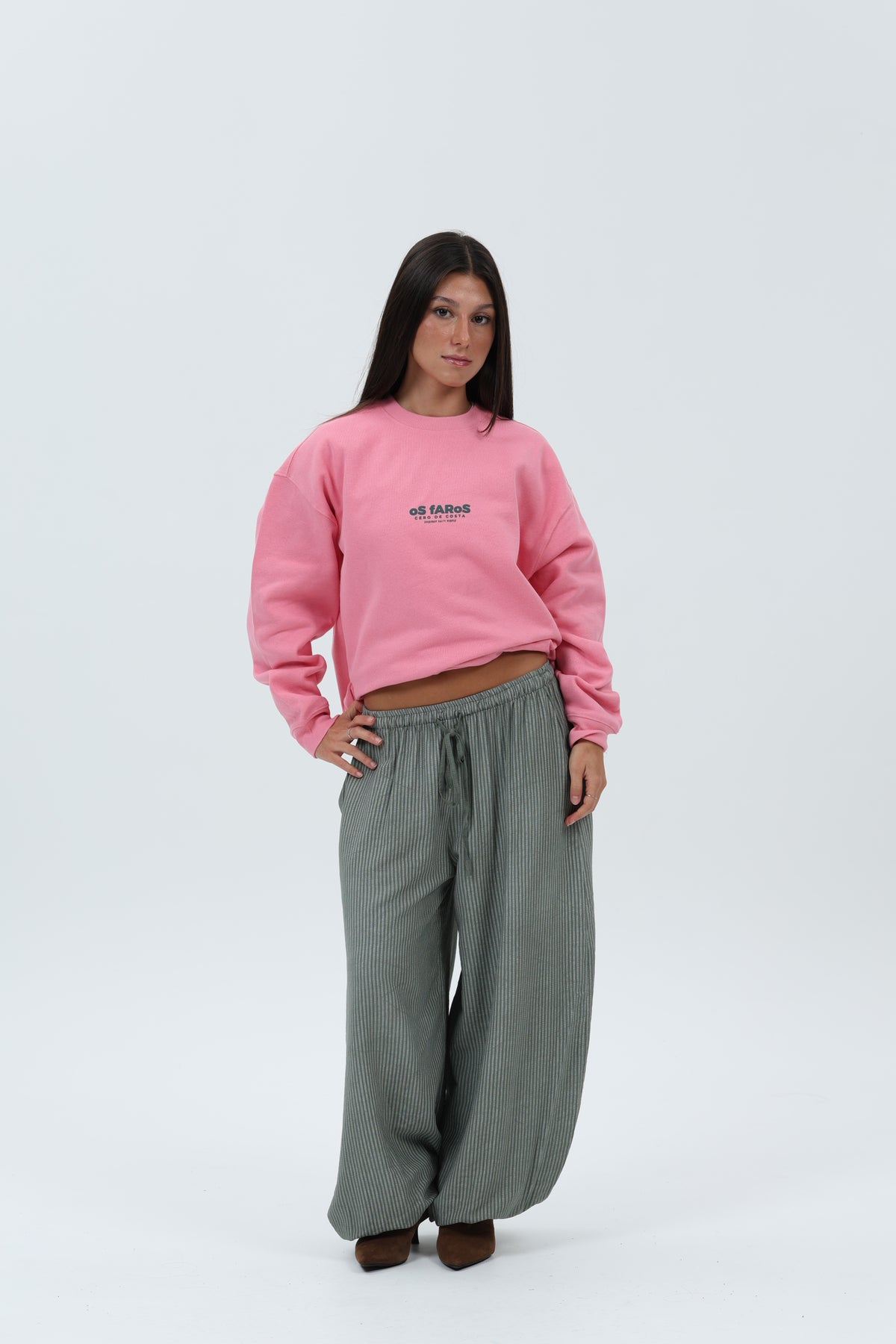 SUDADERA FUCSIA/AZUL "OS FAROS" – foto 1