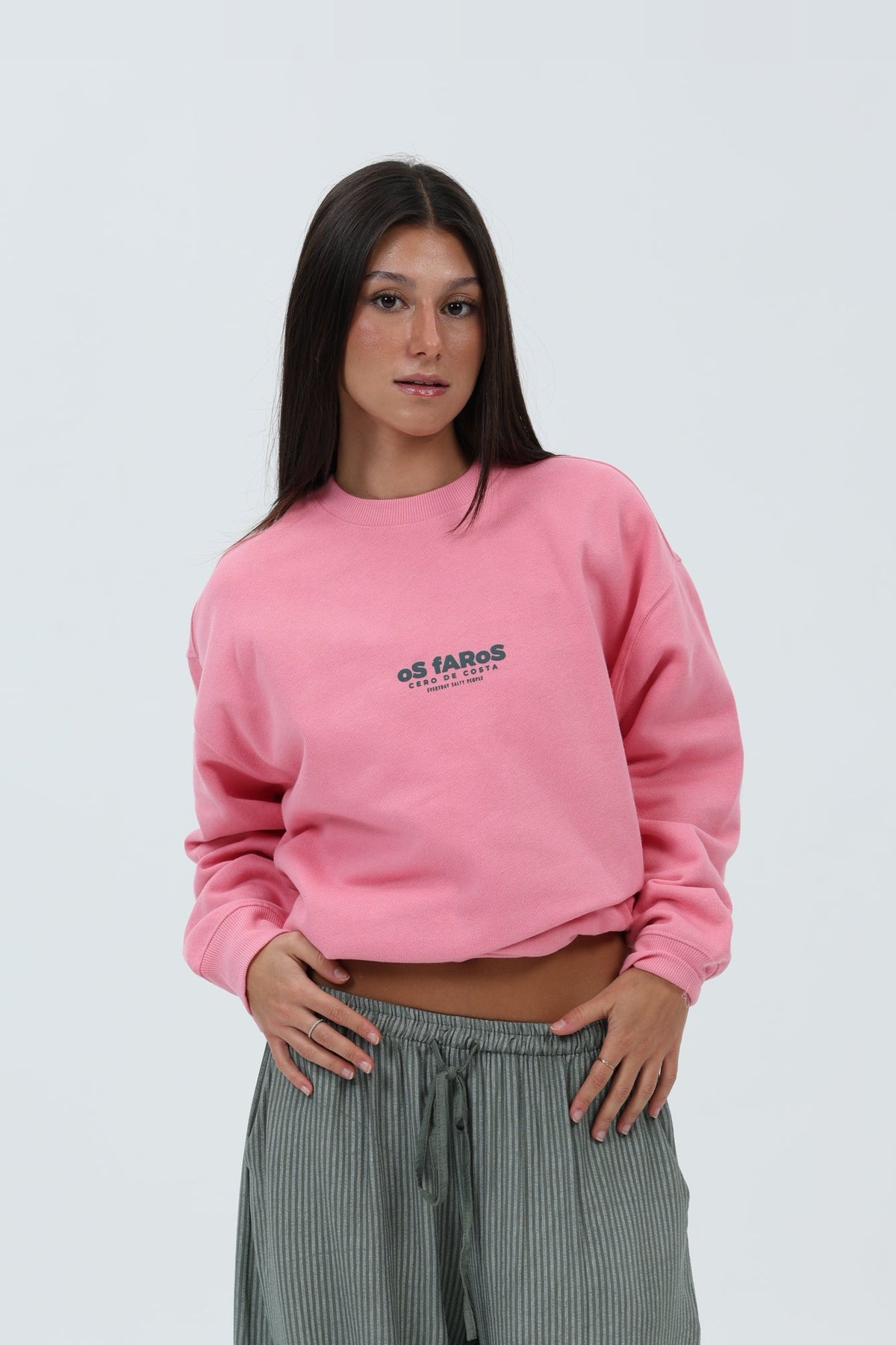 SUDADERA FUCSIA/AZUL "OS FAROS" – foto 3