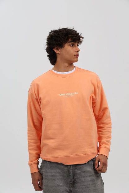 SUDADERA MELOCOTÓN/BEIGE "SAN VICENTE"