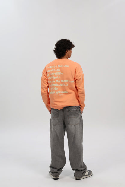 SUDADERA MELOCOTÓN/BEIGE "SAN VICENTE"