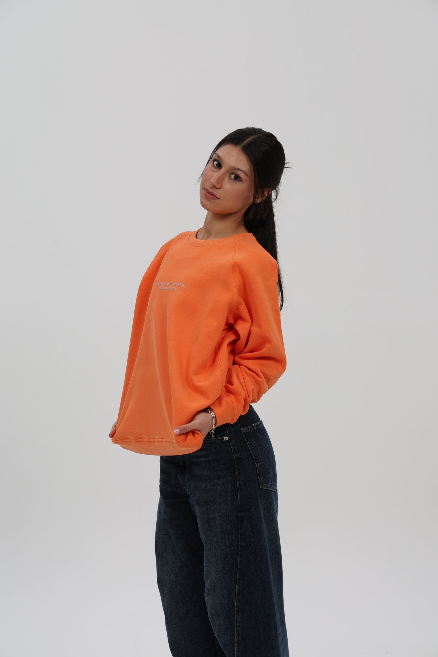 SUDADERA CORAL/CELESTE "VIGO"