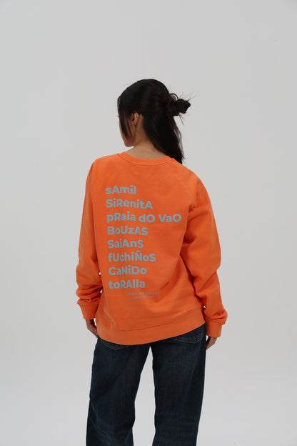 SUDADERA CORAL/CELESTE "VIGO"