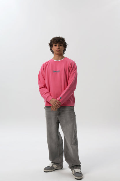 SUDADERA FUCSIA/AZUL "PANXÓN"