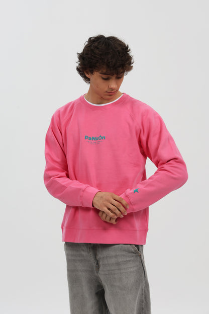 SUDADERA FUCSIA/AZUL "PANXÓN"