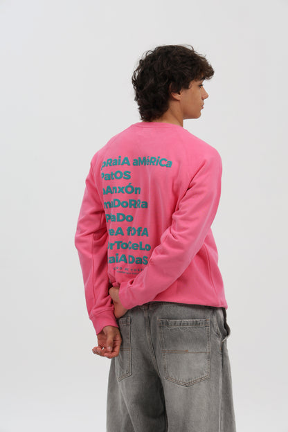 SUDADERA FUCSIA/AZUL "PANXÓN"