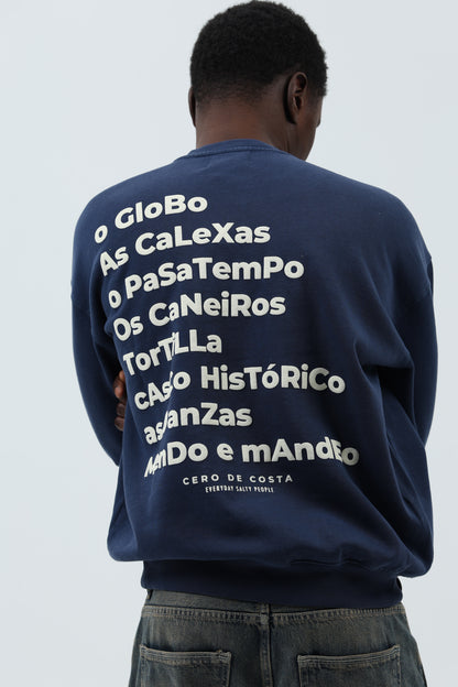 SUDADERA MARINO/CREMA "BETANZOS" – foto 7