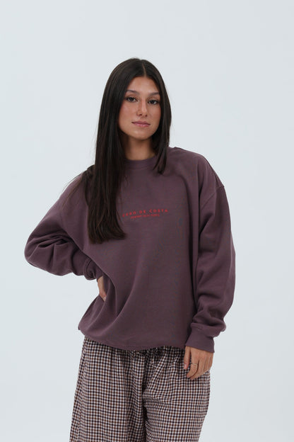 SUDADERA BERENJENA/GRANATE "PLAYAS SURF" – foto 3