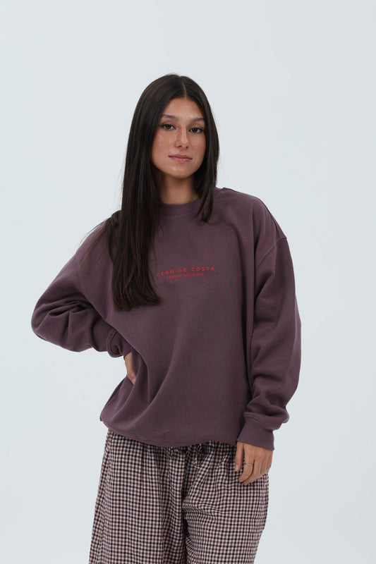 SUDADERA BERENJENA/GRANATE "PLAYAS SURF" – foto 3