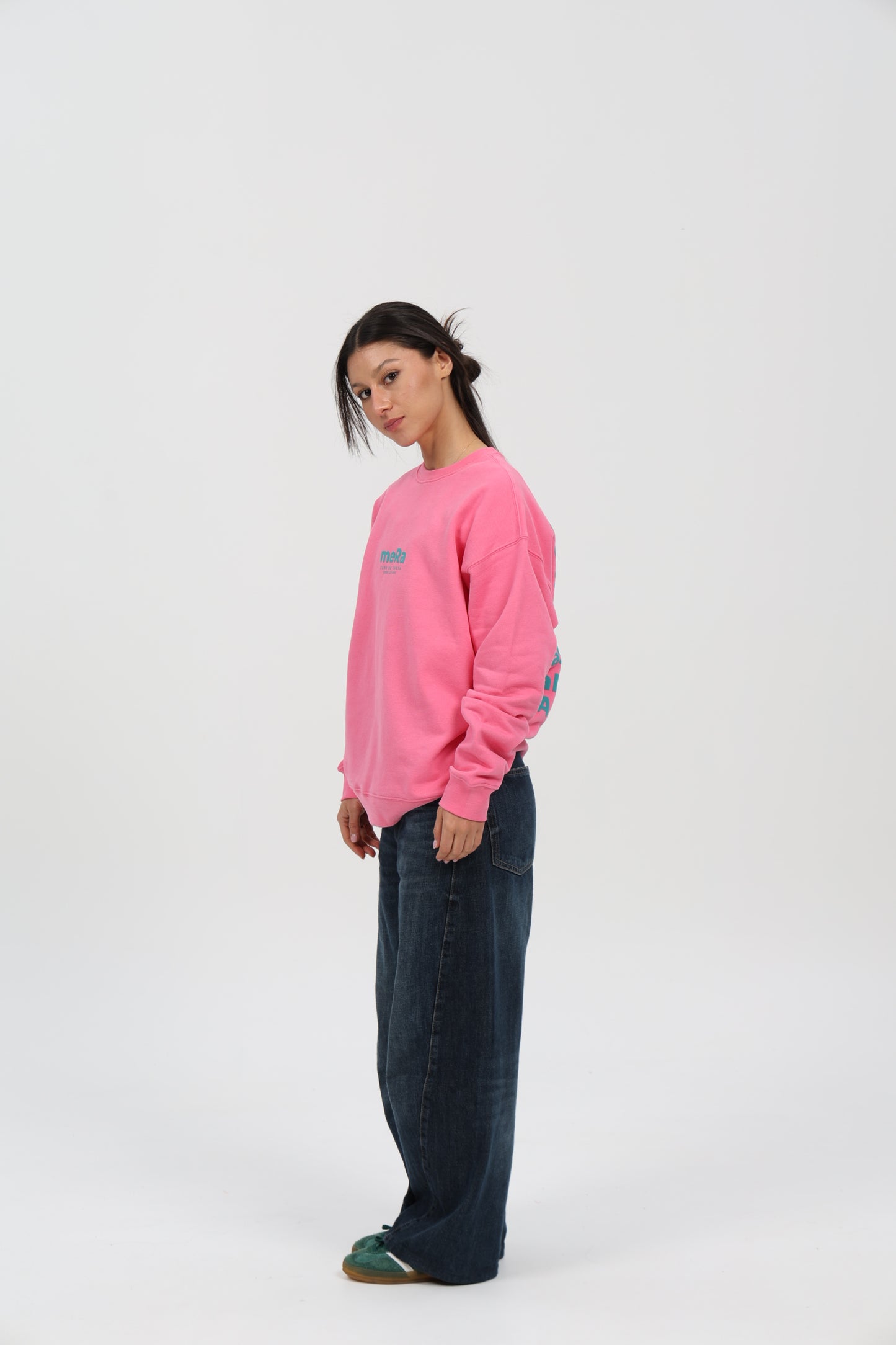 SUDADERA FUCSIA/AZUL "MERA"
