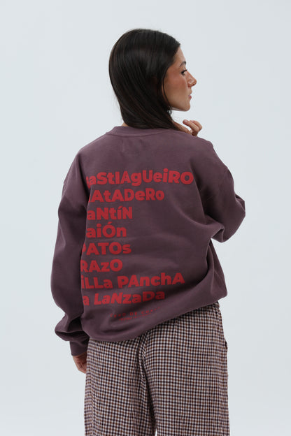 SUDADERA BERENJENA/GRANATE "PLAYAS SURF" – foto 7