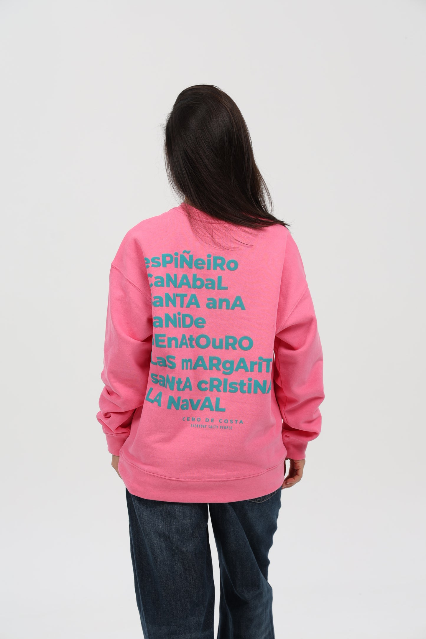 SUDADERA FUCSIA/AZUL "MERA"