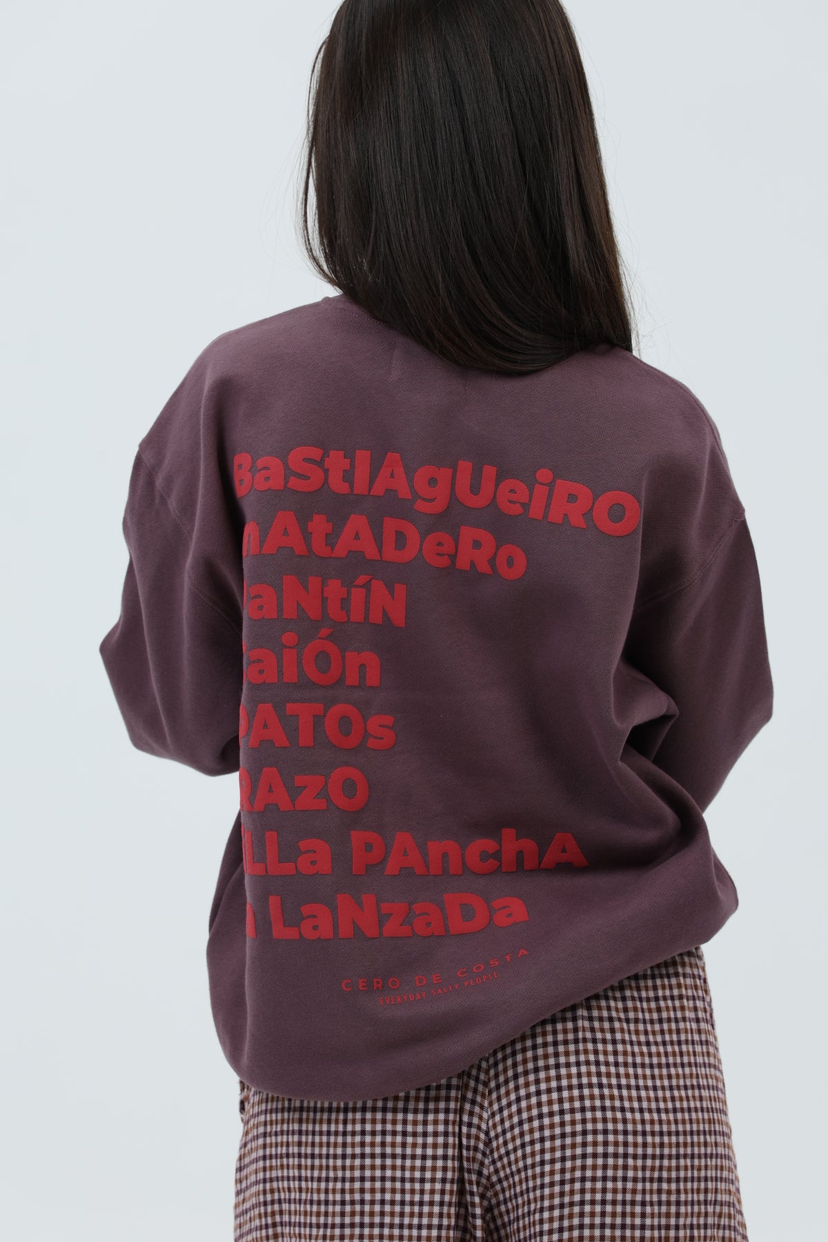 SUDADERA BERENJENA/GRANATE "PLAYAS SURF" – foto 6