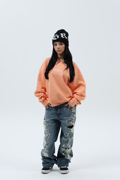 SUDADERA CORAL/CREMA "OS FAROS" CORTA – foto 1